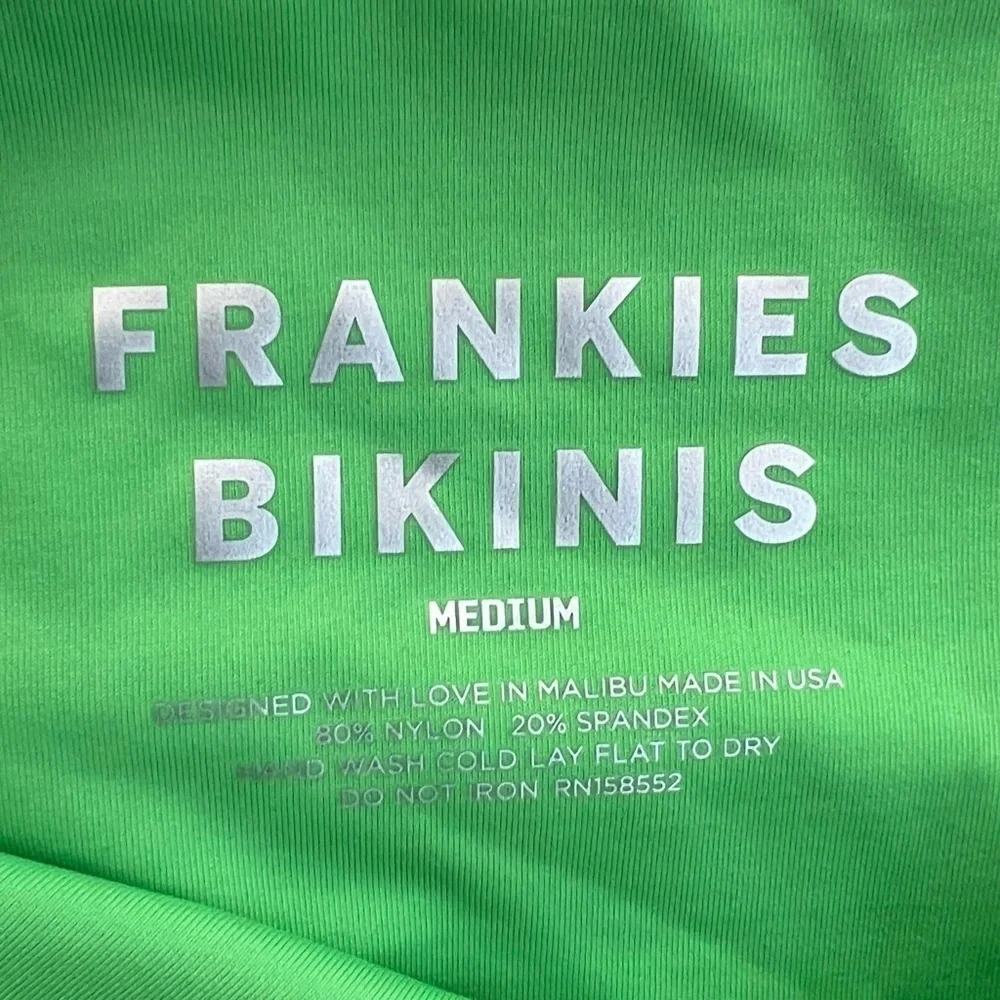 Frankies Bikini Honey One Piece Shoulder Swimsuit Size Medium New With Tags